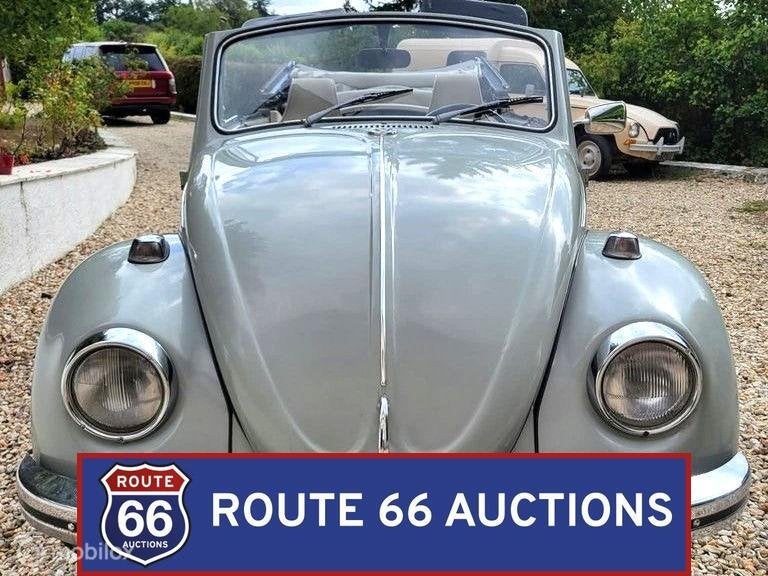 Volkswagen Beetle Cabriolet | 1969 | Route 66 Auctions, Auto's, Volkswagen, Zwart, Bedrijf, Handgeschakeld