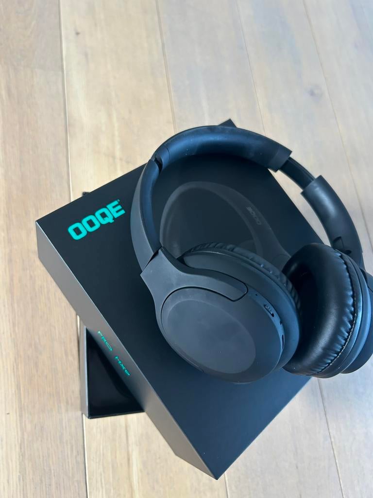 OOQE Pro HX9 draadloze koptelefoon - black, Audio, Tv en Foto, Hoofdtelefoons, Zo goed als nieuw, Over oor (circumaural), Overige merken