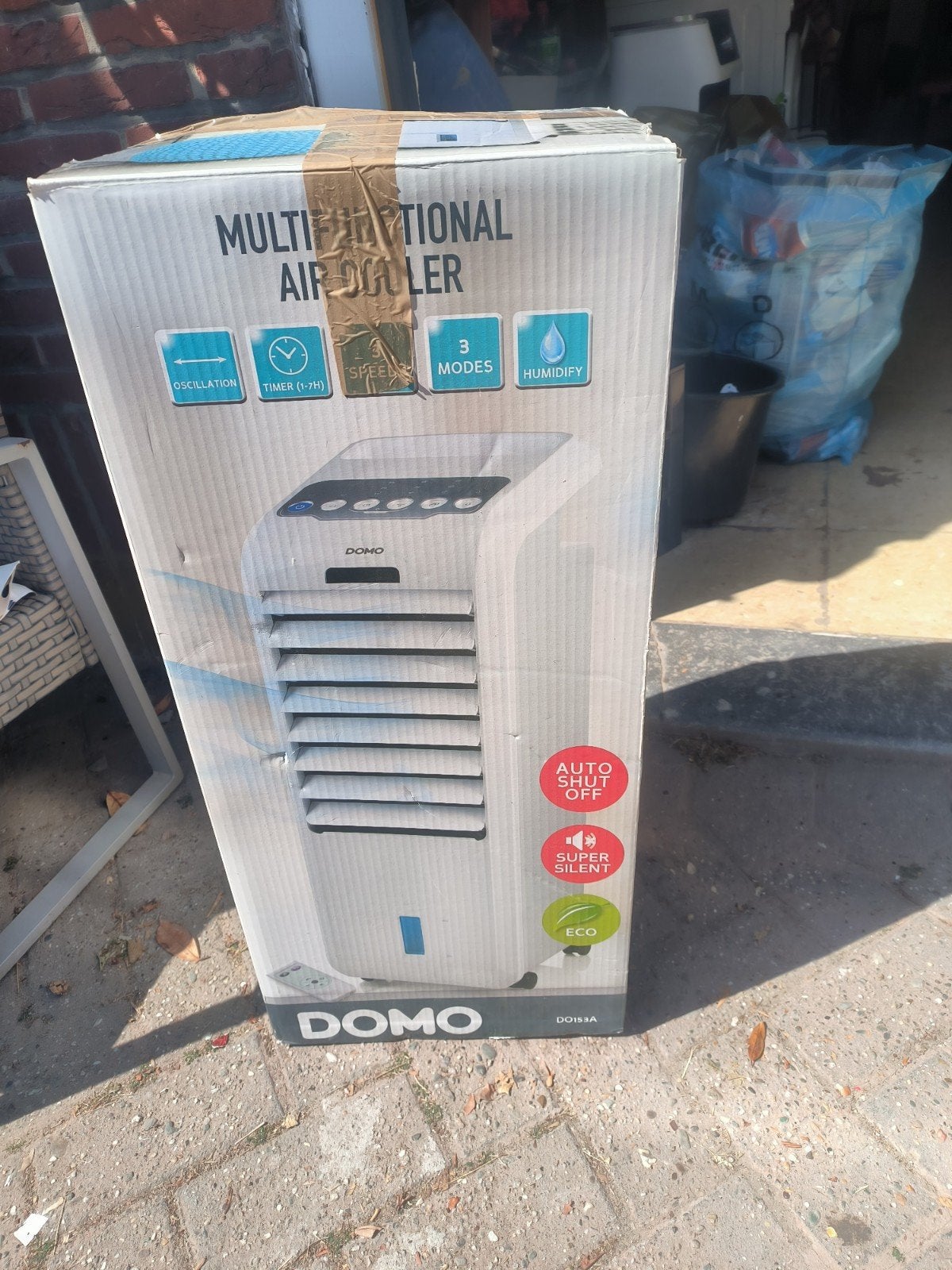 Domo DO153A ventilator  nieuwprijs 129 euro, Electroménager, Ventilateurs, Enlèvement, Ventilateur tour