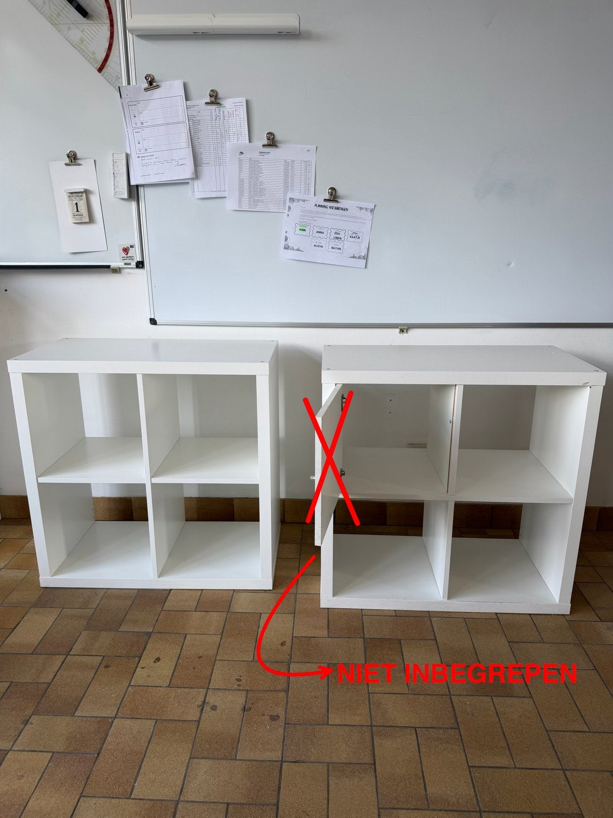 Kallax 2x2, Enlèvement, Comme neuf