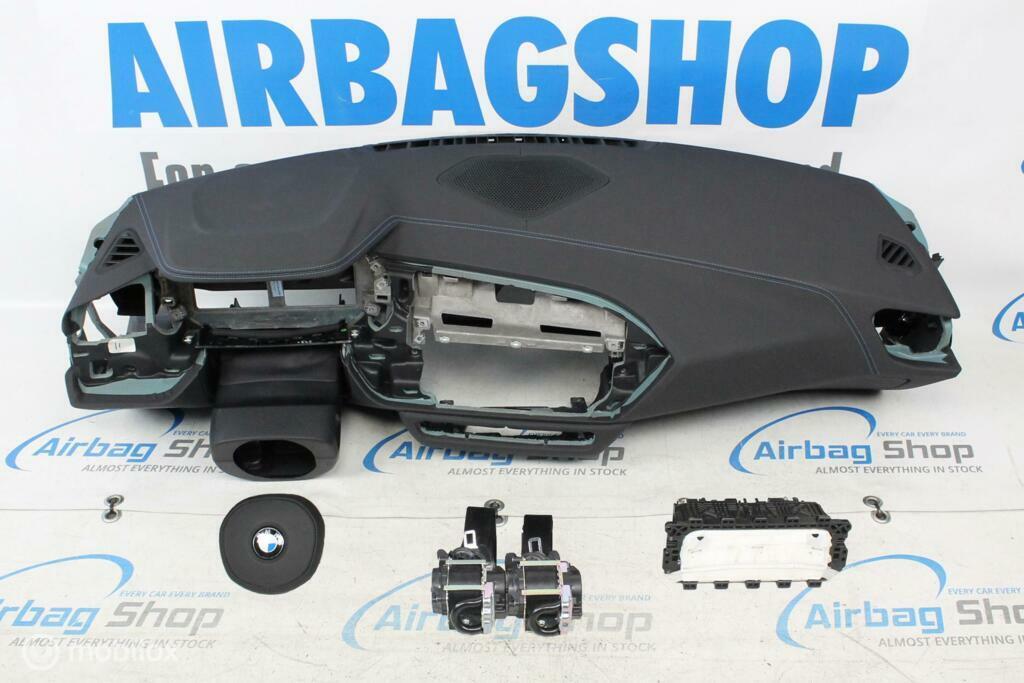 Airbag set - Dashboard M speaker blauw stiksels BMW Z4 G29, Enlèvement ou Envoi, Utilisé