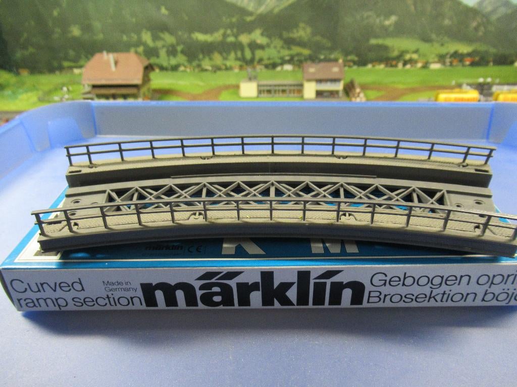 MARKLIN BRUGDEEL, Enlèvement ou Envoi, Comme neuf, Pont, Tunnel ou Bâtiment, Courant continu ou Courant alternatif
