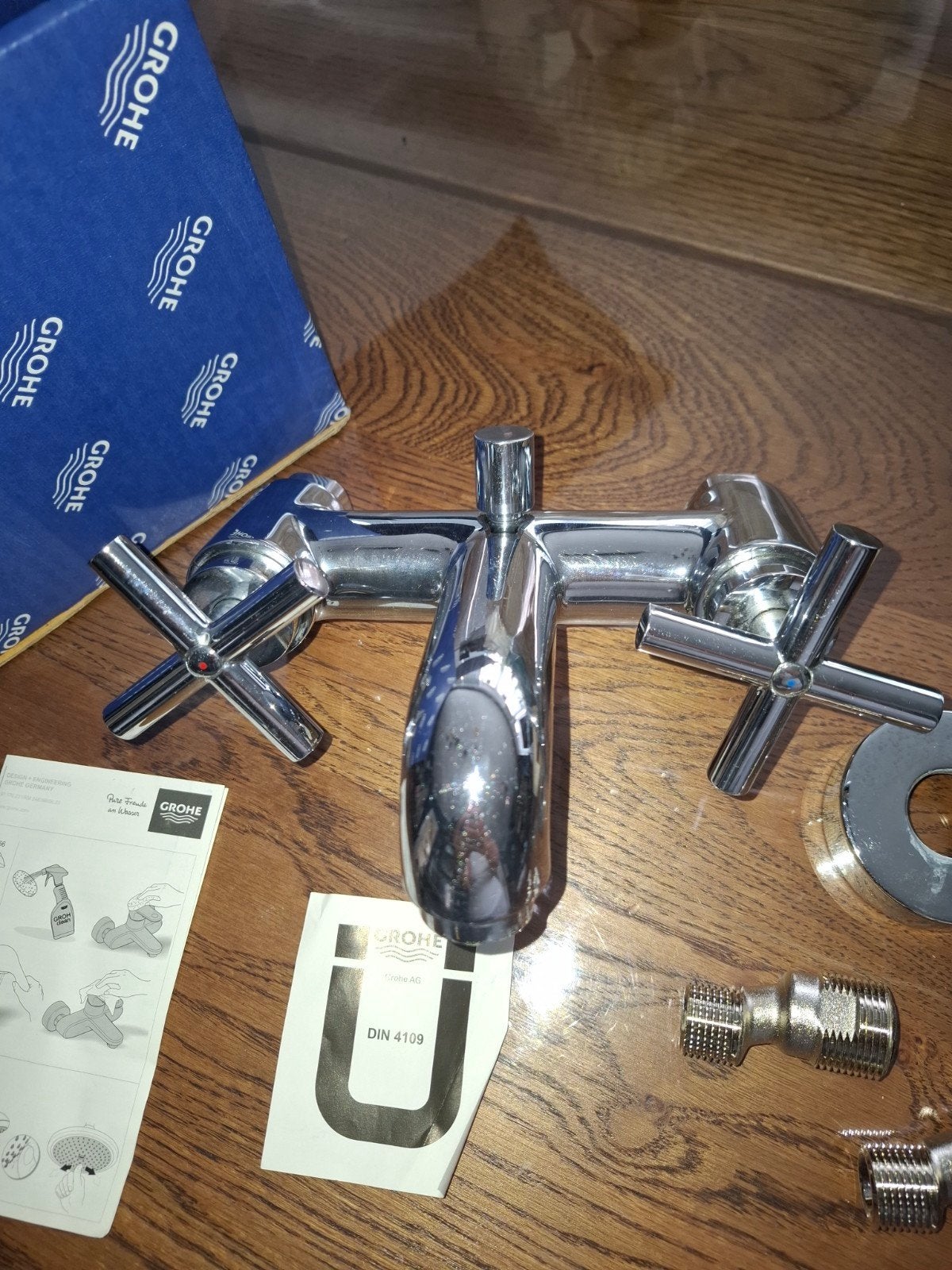 Grohe Eurosmart-mengkraan, Ophalen, Zo goed als nieuw, Chroom, Kraan