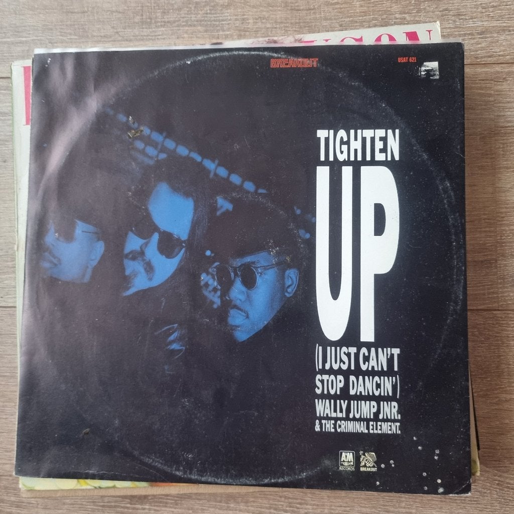 12" Wally Jump Jr & The Criminal Element – Tighten Up, CD & DVD, Vinyles Singles, Enlèvement ou Envoi, Utilisé, 12 pouces, Dance et House