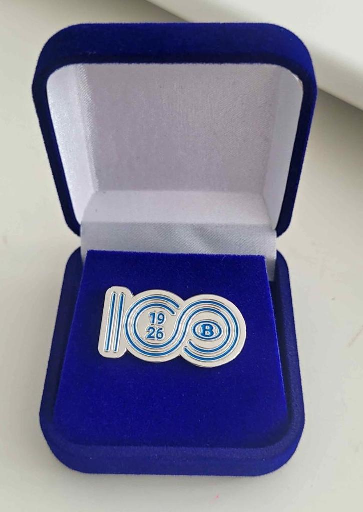 Pins pour les 100 ans de la SNCB, Collections, Enlèvement, Neuf, Transport, Insigne ou Pin's