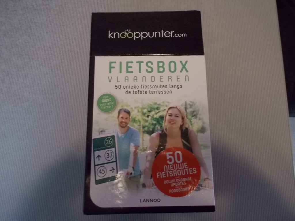 Fietsbox knooppunter 50 routes, Hobby & Loisirs créatifs, Hobby & Loisirs Autre, Enlèvement, Comme neuf