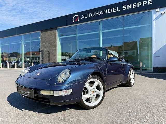 Porsche 993 Porsche 911 (993) Carrera Cabriolet Varioram –, Auto's, Euro 2, 208 kW, Cabriolet, Blauw