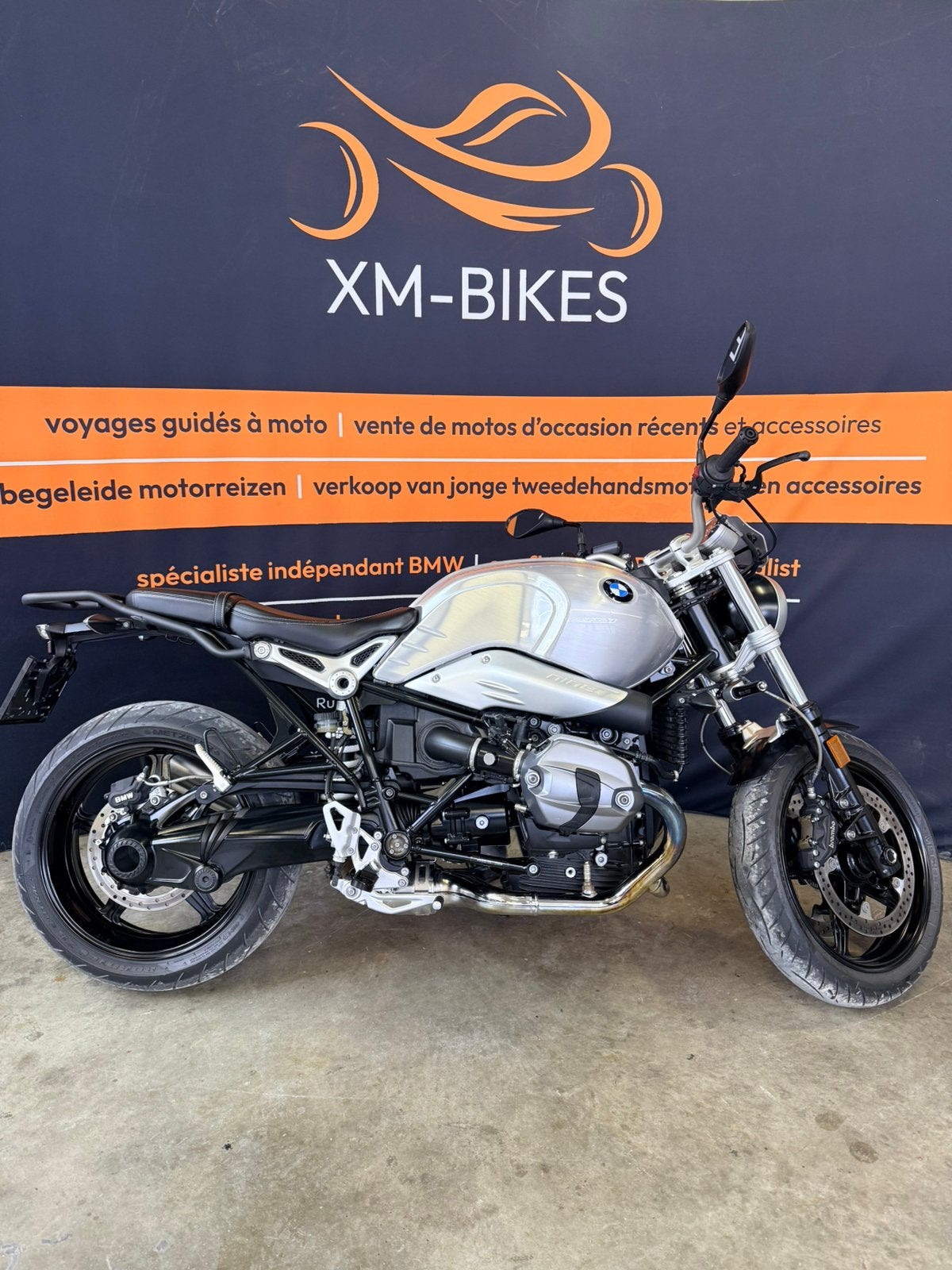 BMW R Nine T 2019, Permis Moto A, Entreprise, Plus de 35 kW, Poignées chauffantes