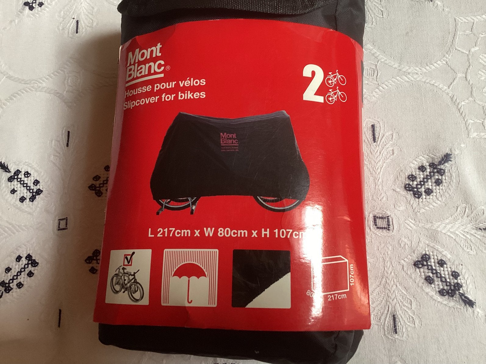 Fietshoes voor 2 fietsen, Ophalen, Nieuw