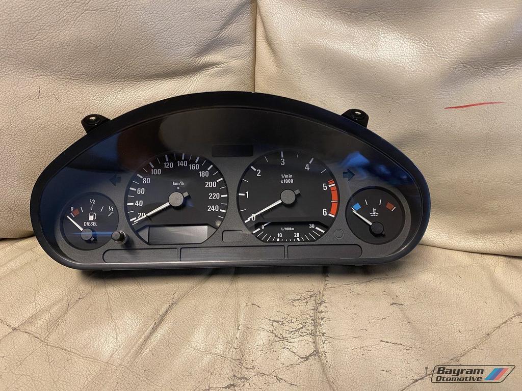 Bmw E36 tellerbak 325tds tacho 6211- 8379814 cluster 3-serie, Gebruikt, -, -, Ophalen of Verzenden