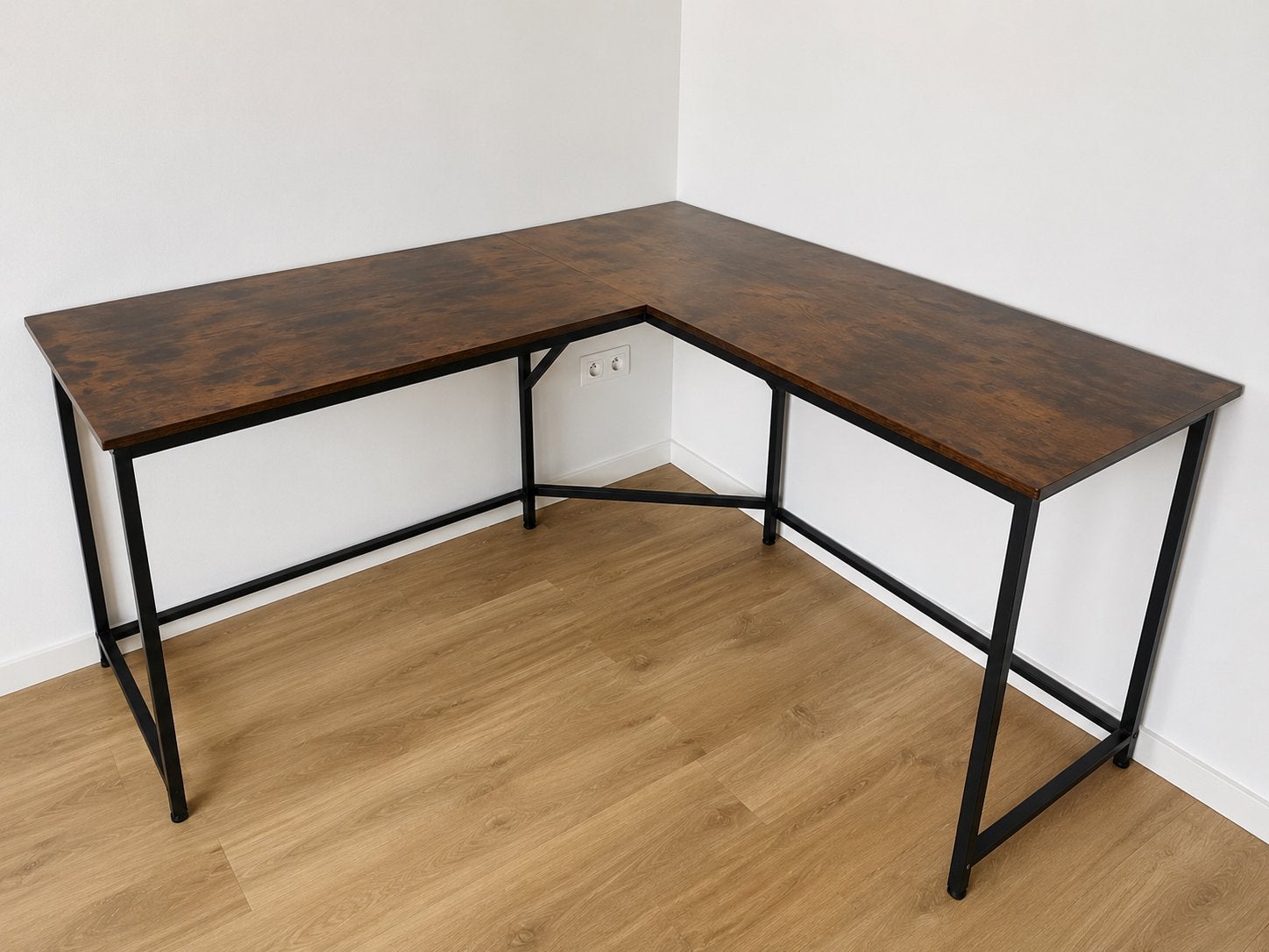 Bureau, Huis en Inrichting, Vintage, Ophalen, Zo goed als nieuw, Hoekbureau
