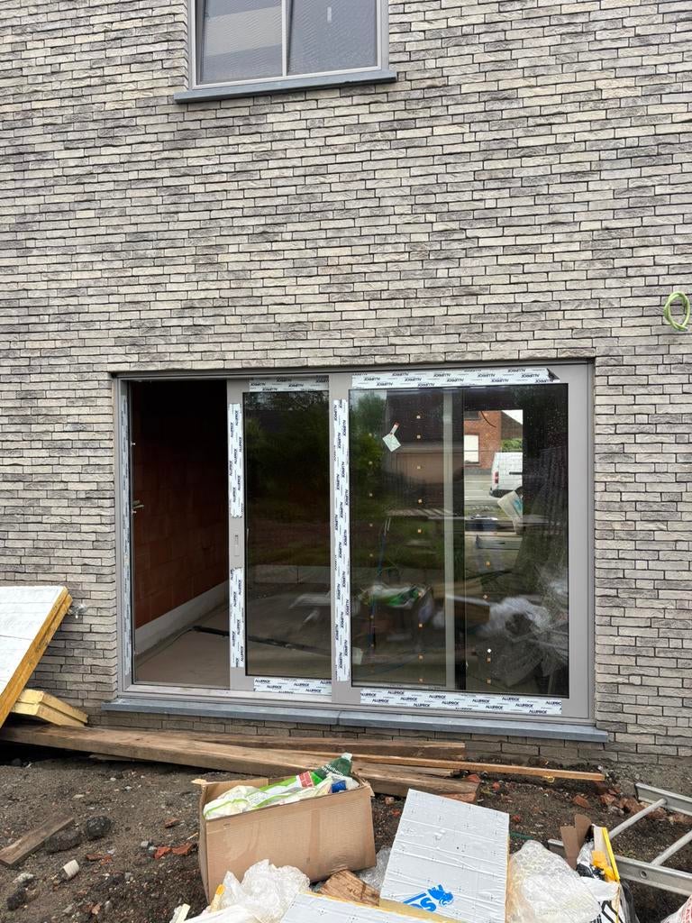 Aluminium schuifdeur MB-HS77, Neuf, Aluminium, Enlèvement, Vitre comprise