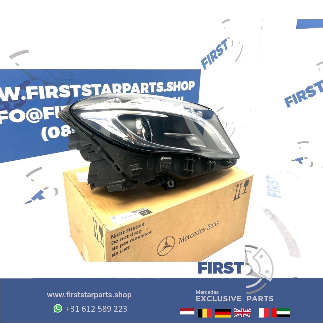 W156 X156 GLA KOPLAMP RECHTS LED BI XENON Origineel Mercedes, Auto-onderdelen, Gebruikt, -, Ophalen of Verzenden, -