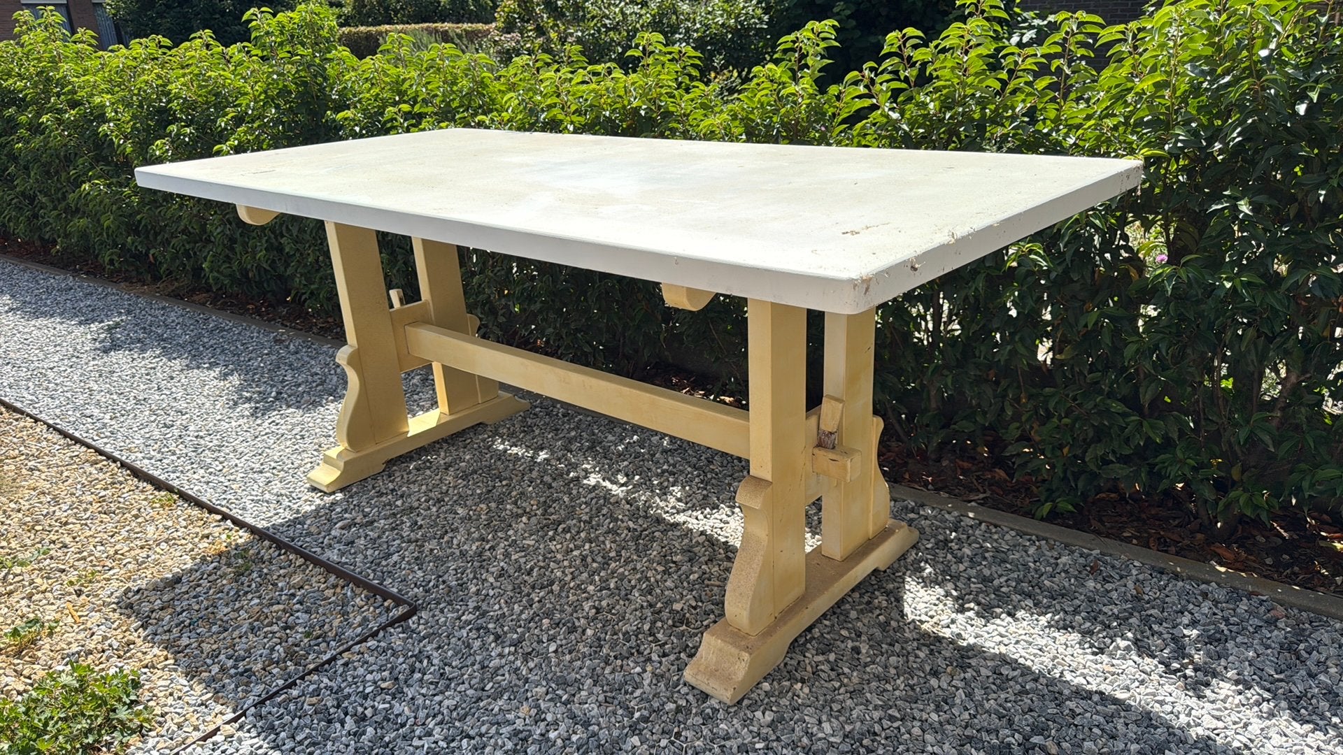 Gratis tafel, demonteerbaar, Huis en Inrichting, Ophalen, Gebruikt, 150 tot 200 cm, 50 tot 100 cm