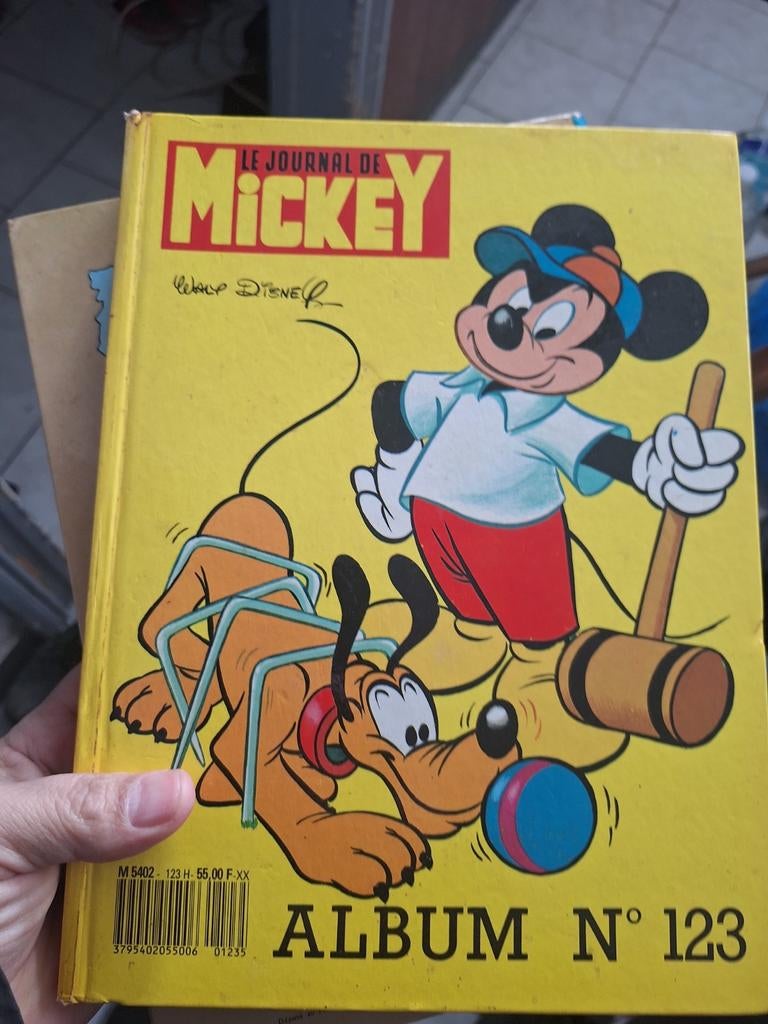 Album N 123 / journal de Mickey, Enlèvement ou Envoi
