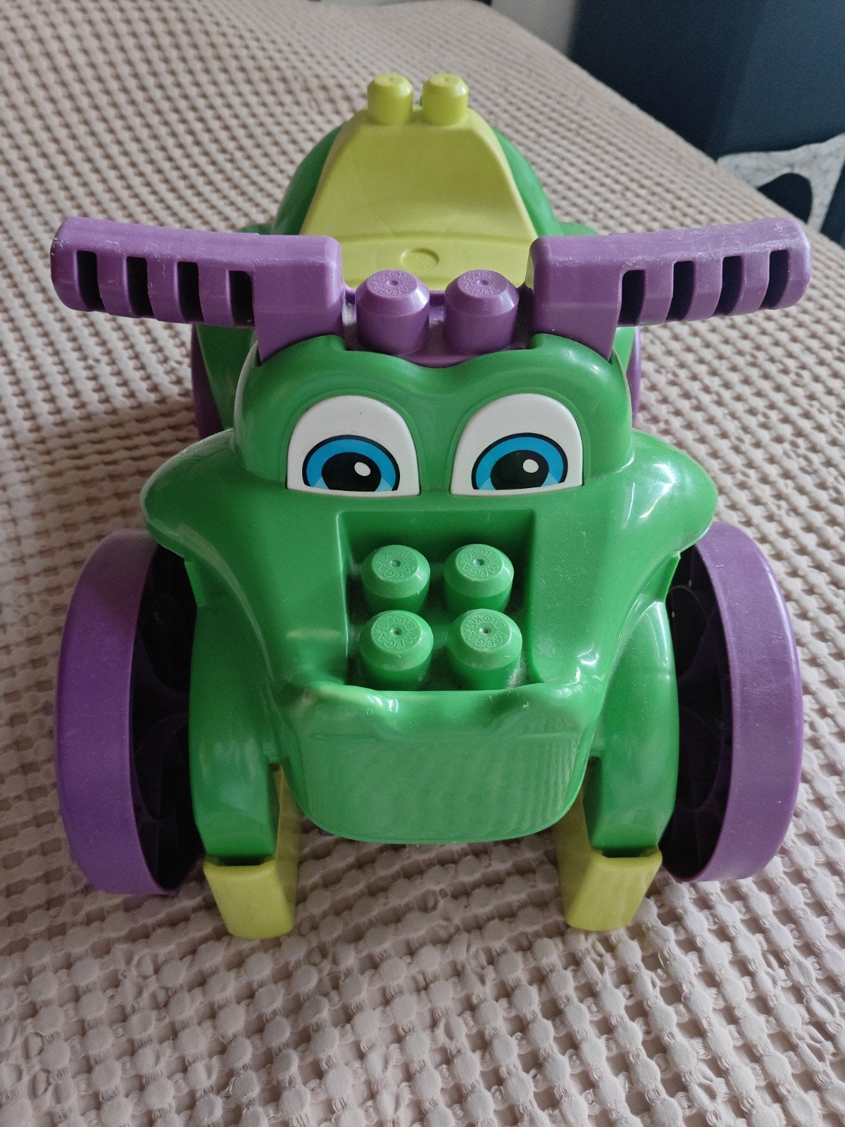 MEGA BLOCKS Krokodil Loopauto met inhoud, Ophalen, Gebruikt, Megabloks