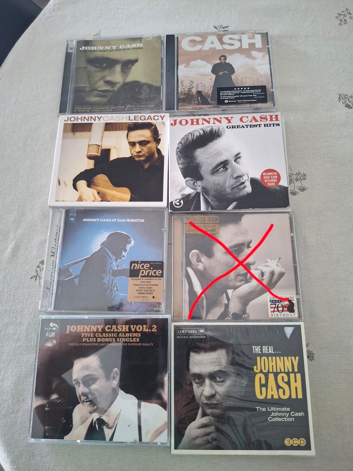 Cds johnny cash 1.5 euro, Ophalen of Verzenden