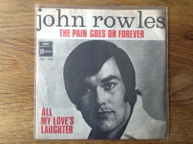 single john rowles, Beschermende buitenhoes, Ophalen of Verzenden, Pop