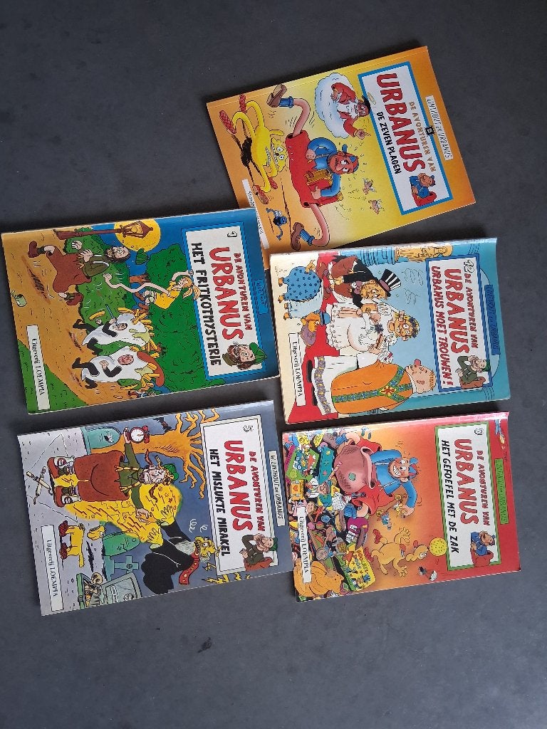Urbanus strips, Meerdere stripboeken, Ophalen of Verzenden, Gelezen, Linthout en Urbanus