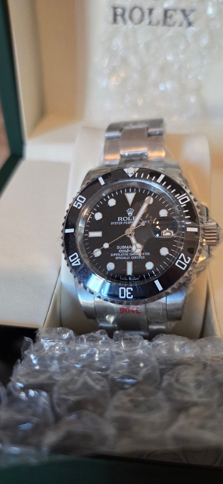 Rolex Submariner Avec Boite, Bijoux, Sacs & Beauté, Enlèvement, Rolex