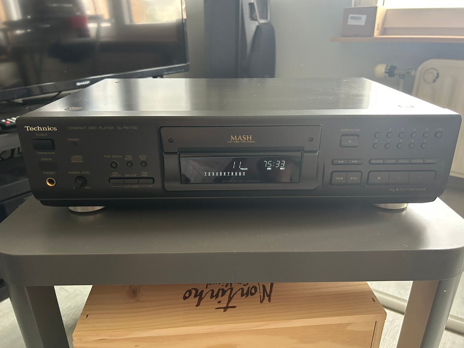 Technics CD SL-PS770D, Audio, Tv en Foto, Ophalen, Gebruikt, Technics