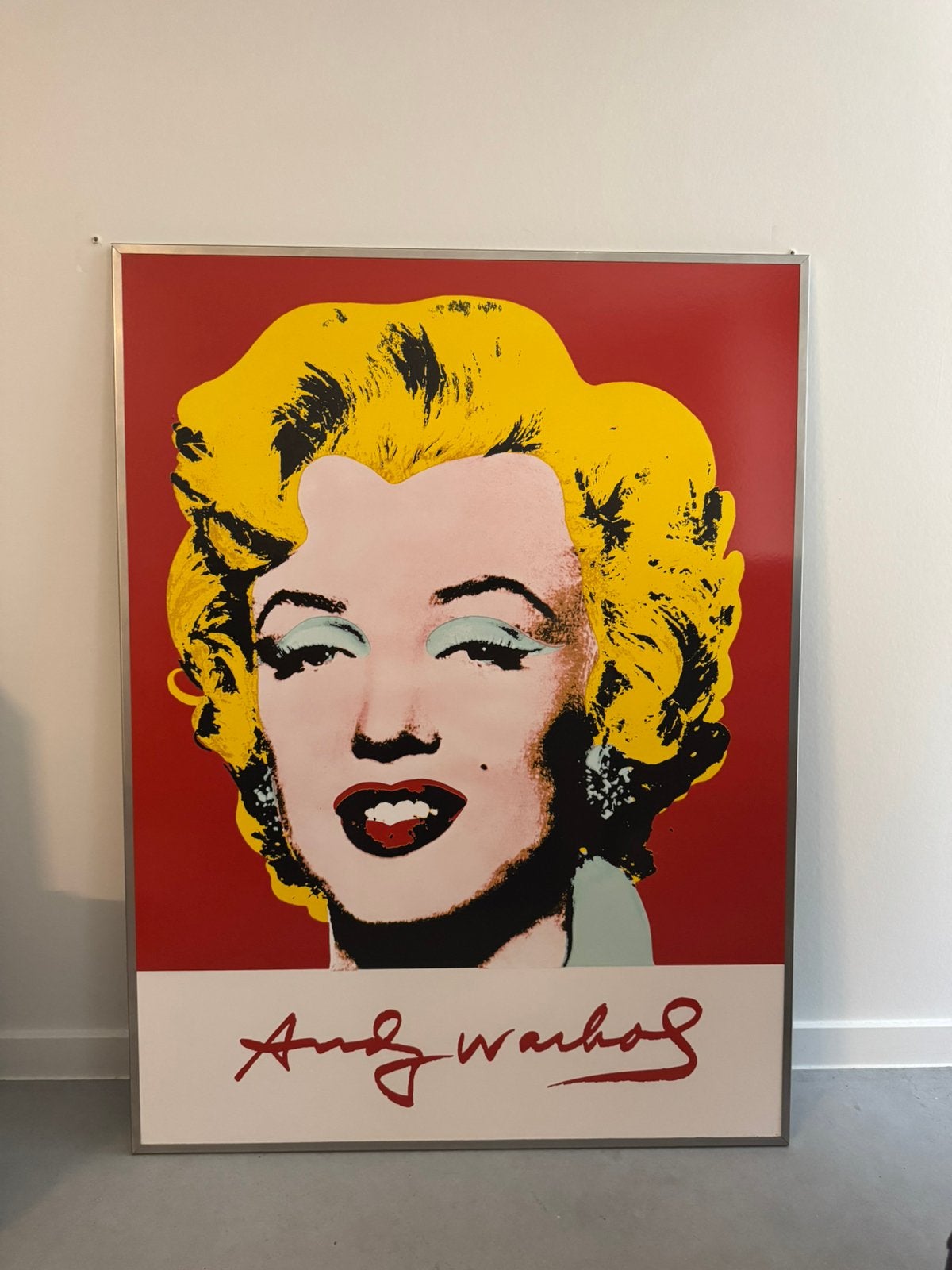 Andy Warhol - Marilyn Monroe, Antiek en Kunst, Ophalen, Hout