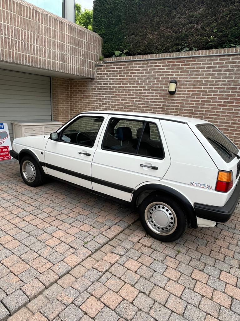 Te koop Golf 2 Madison, Auto's, Volkswagen, Stof, Wit, Bedrijf, Handgeschakeld