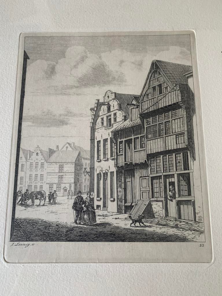 Jozef  Linnig  (1815-1891), Antiek en Kunst, Ophalen of Verzenden