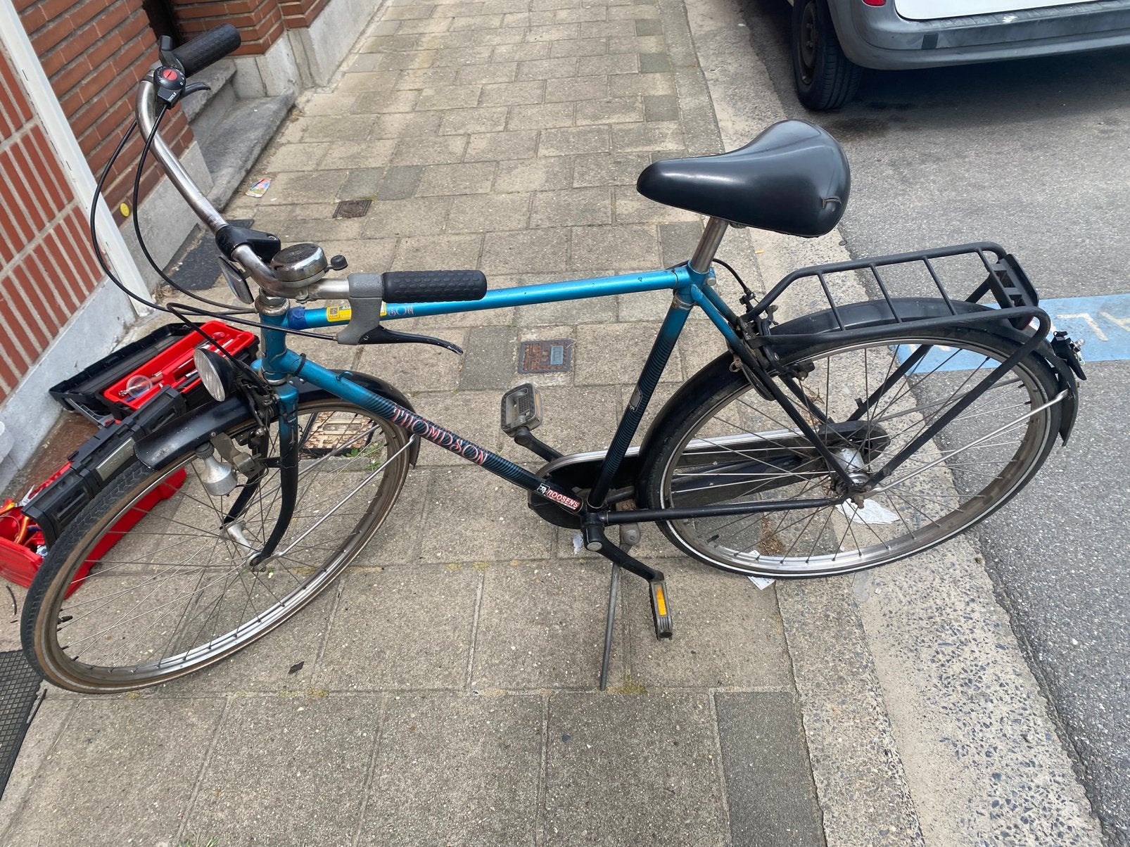 Thompson herenfiets, Fietsen en Brommers, Ophalen, Gebruikt, Versnellingen