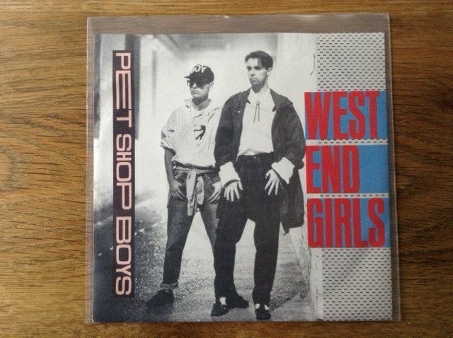 single pet shop boys, 7 inch, Ophalen of Verzenden, Pop, Beschermende buitenhoes