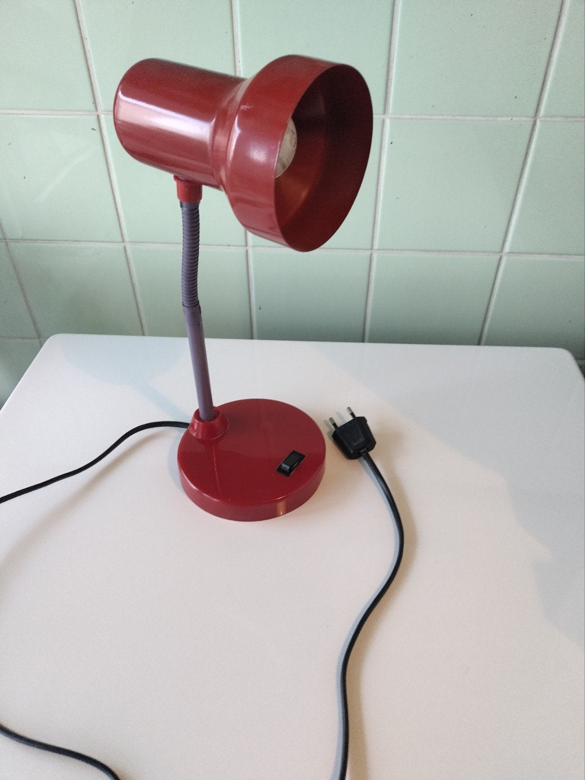 Retro Nacht - Tafel Lampje AFHALING LEES BESCHRIJVING, Ophalen, Overige merken, Vintage, 30 cm