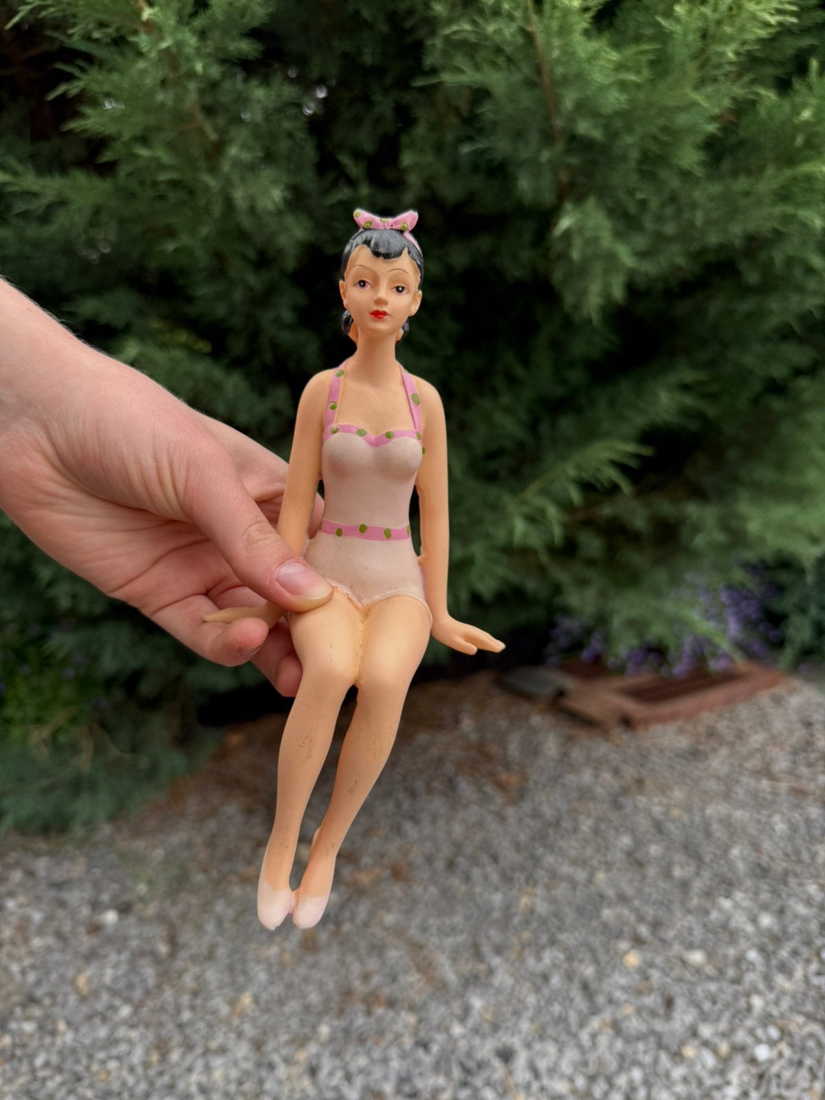 Figurine pin-up rétro décorative, Verzamelen, Verzenden, Zo goed als nieuw