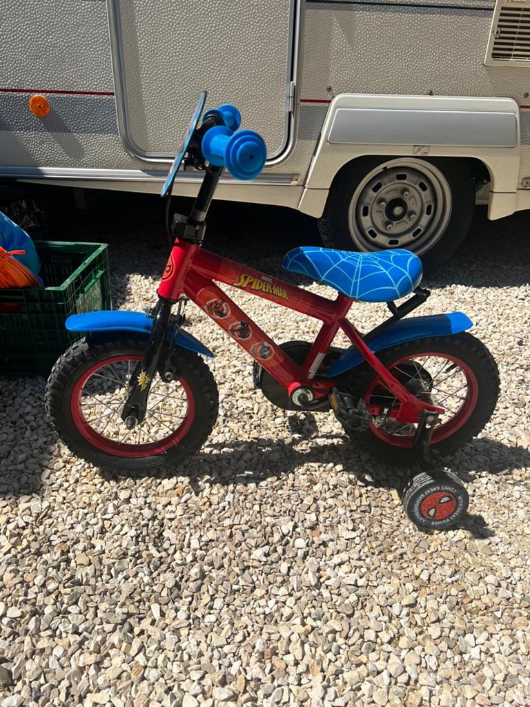 Spiderman fiets, Ophalen, Gebruikt, Minder dan 16 inch