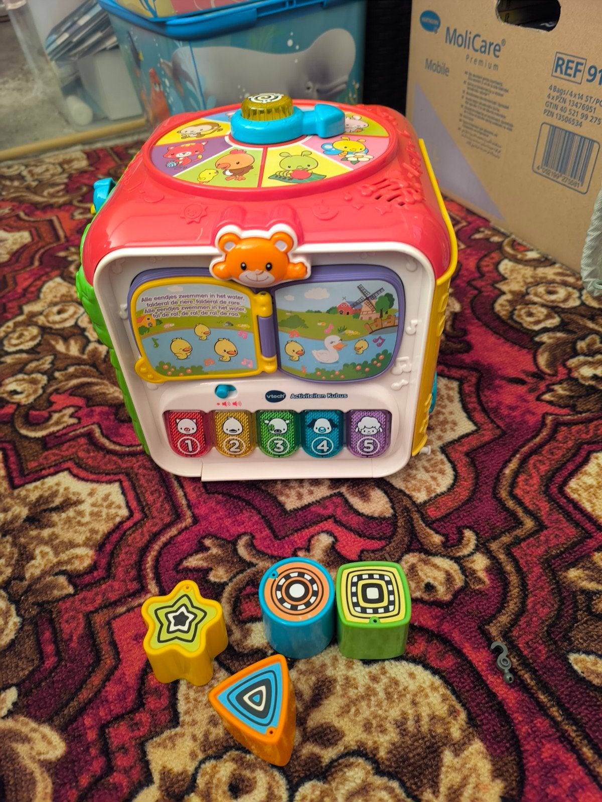 VTech Baby Activiteiten Kubus, Ophalen of Verzenden, Zo goed als nieuw, 6 maanden tot 2 jaar