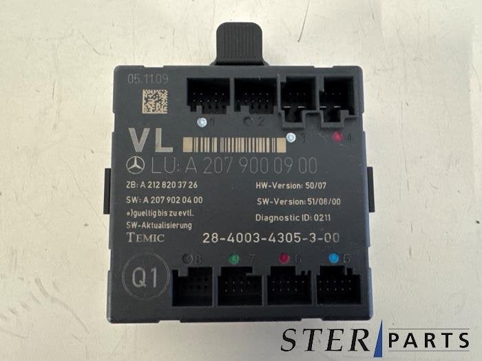 Module verrouillage central des portes d'un Mercedes E-Klass, 3 mois de garantie, Utilisé, -, -
