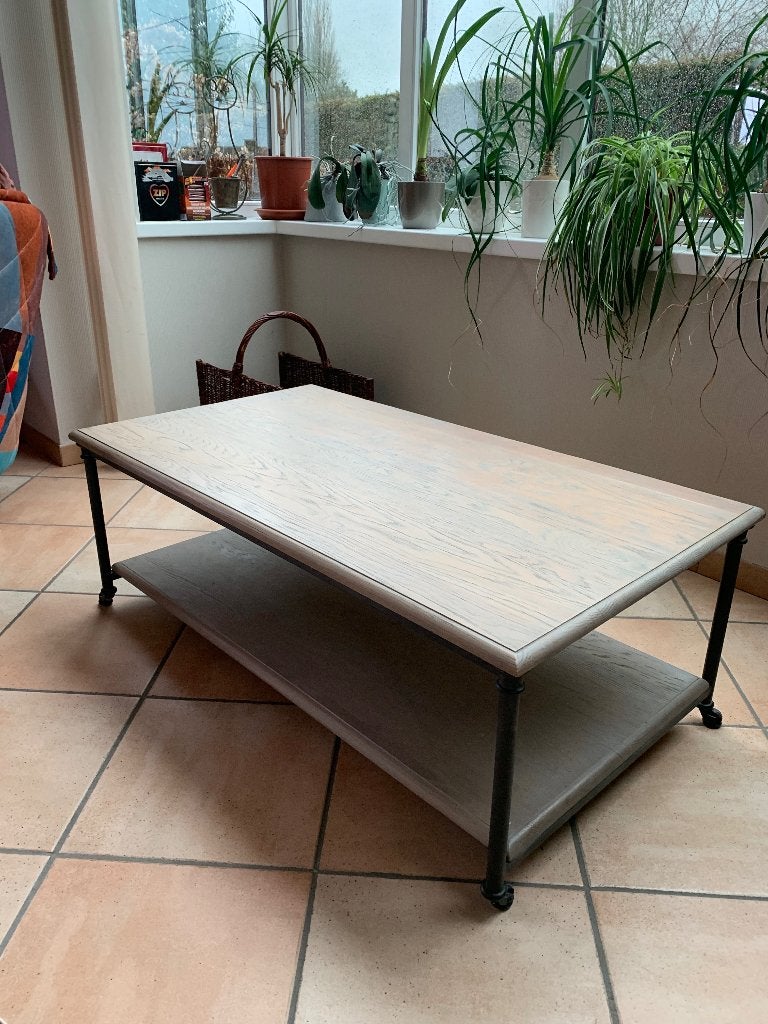 Table basse salon, Maison & Meubles, 100 à 150 cm, Comme neuf, Enlèvement, 50 à 100 cm