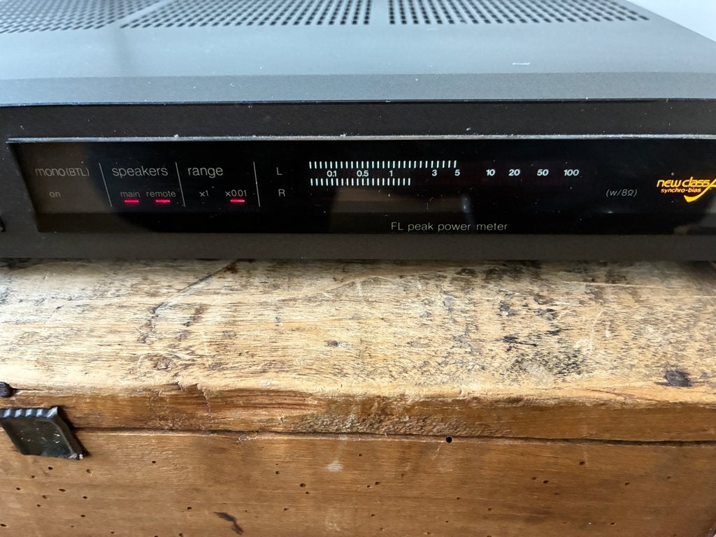 Technics SE-A7 - New Cass A - krachtige eindversterker, Audio, Tv en Foto, Overige merken, Gebruikt, Ophalen of Verzenden, 120 watt of meer