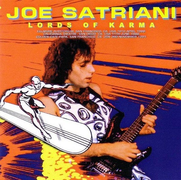 2 cd's - Joe SATRIANI - Live Amerikaanse tournee 1988, Import, Ophalen of Verzenden, Live-album, Hardrock