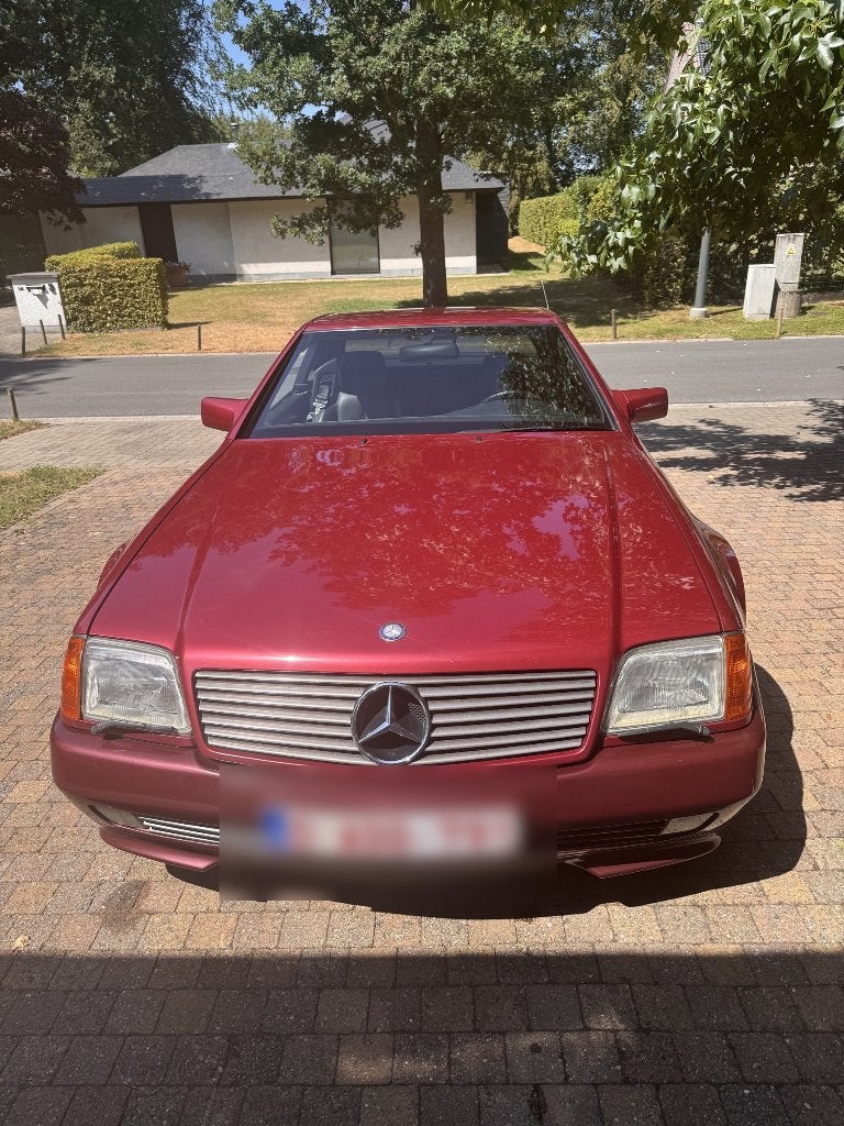 Mercedes 300 SL-24 R129 hardtop + softtop automaat 1992, Auto's, Automaat, Achterwielaandrijving, Zwart, Cabriolet