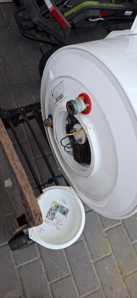 Boiler 200 liter van Marcke, Doe-het-zelf en Bouw, Ophalen, Gebruikt, 100 liter of meer, Boiler