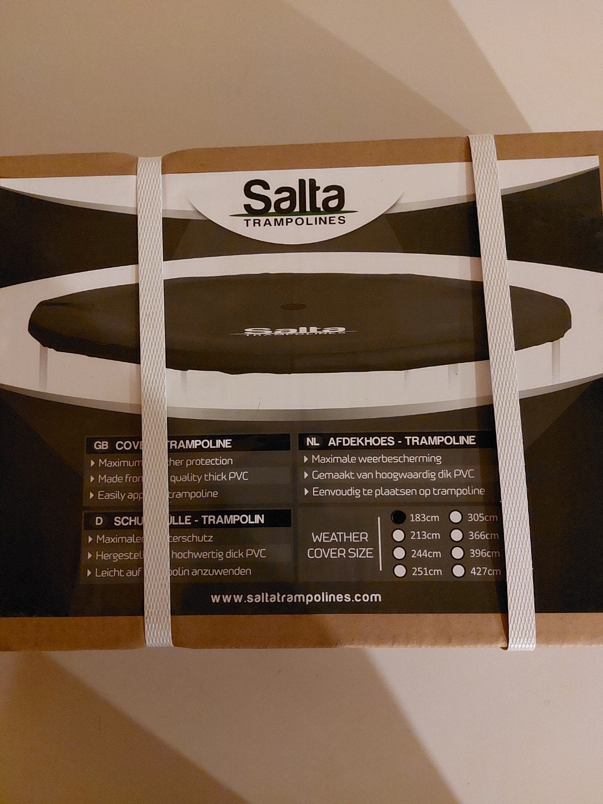 Hoes salta trampoline 183 cm, Ophalen