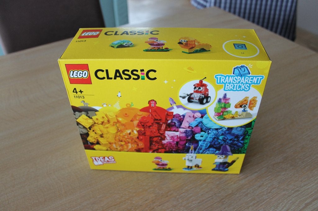 LEGO Classic 11013 Creatieve transparante stenen, Kinderen en Baby's, Overige thema's, Lego, Nieuw, Ophalen of Verzenden