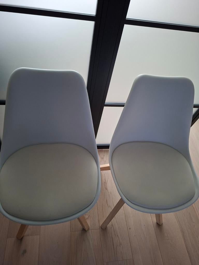 6 stoelen zo goed als nieuw.  Koopje, Huis en Inrichting, Stoelen, Ophalen