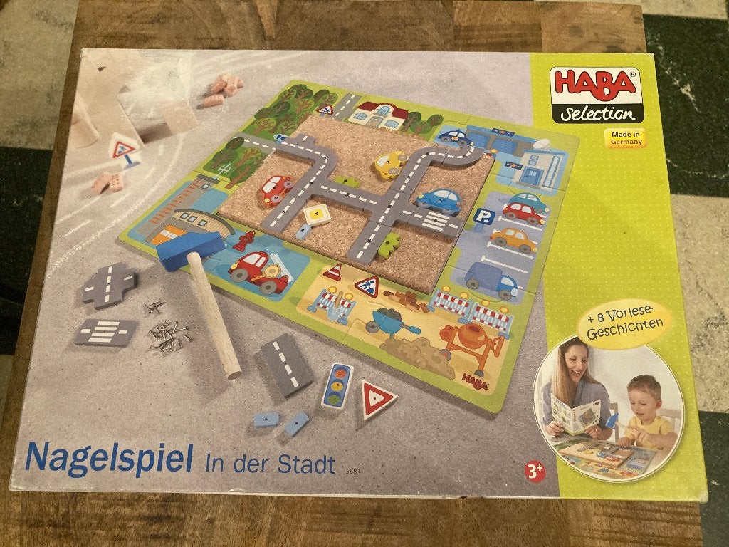 Hamertje Tik in de stad - Haba Selection, Kinderen en Baby's, Ophalen of Verzenden, Gebruikt, Bouwen