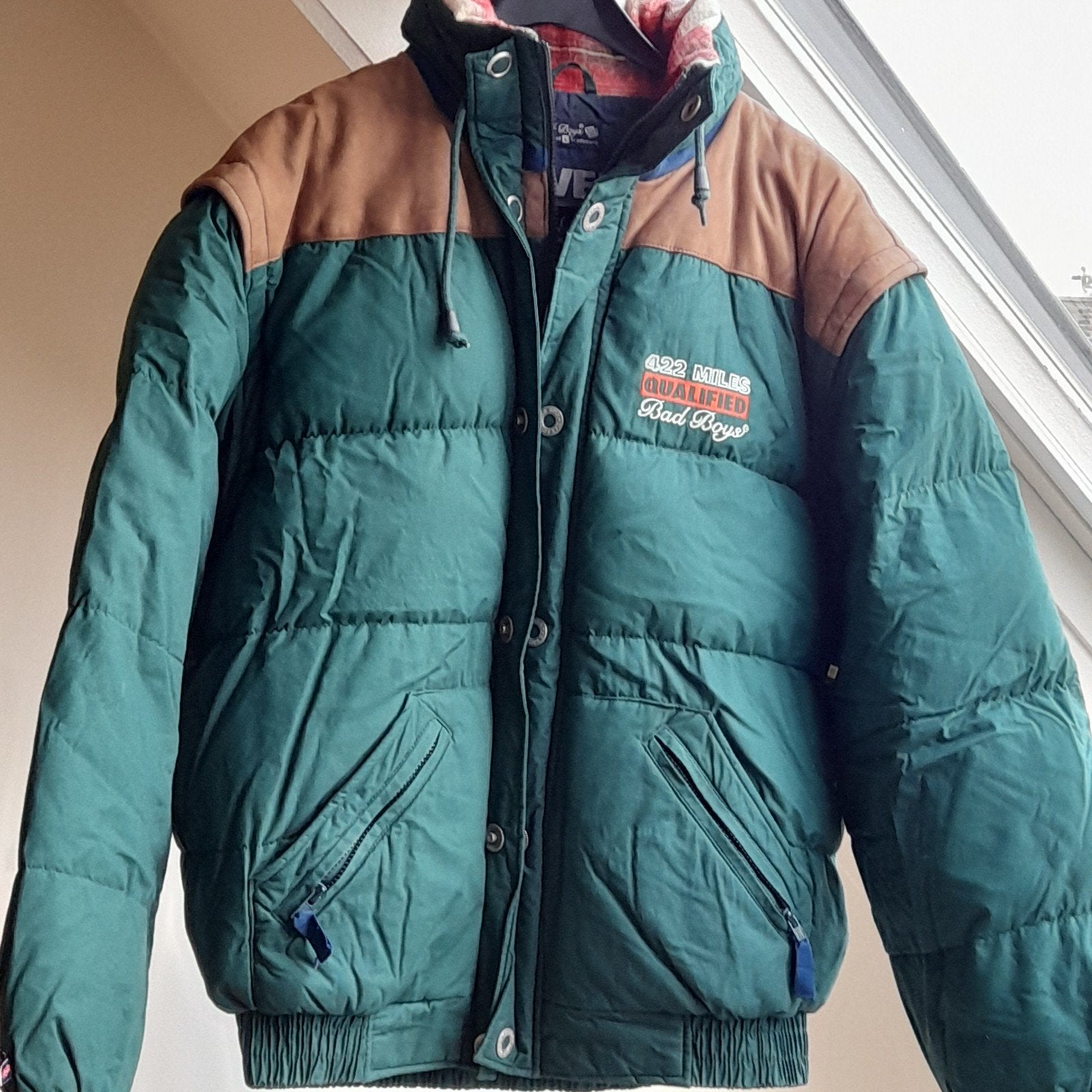 winterjas, Bad Boys, Taille 52/54 (L), Comme neuf, Vert