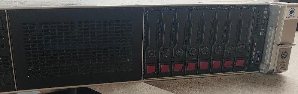 Serveur HPE DL380 8SFF !!256 GB!! 8 x SSD 960 Go 2x10 G eth, Enlèvement ou Envoi, Reconditionné, Composants échangeables à chaud