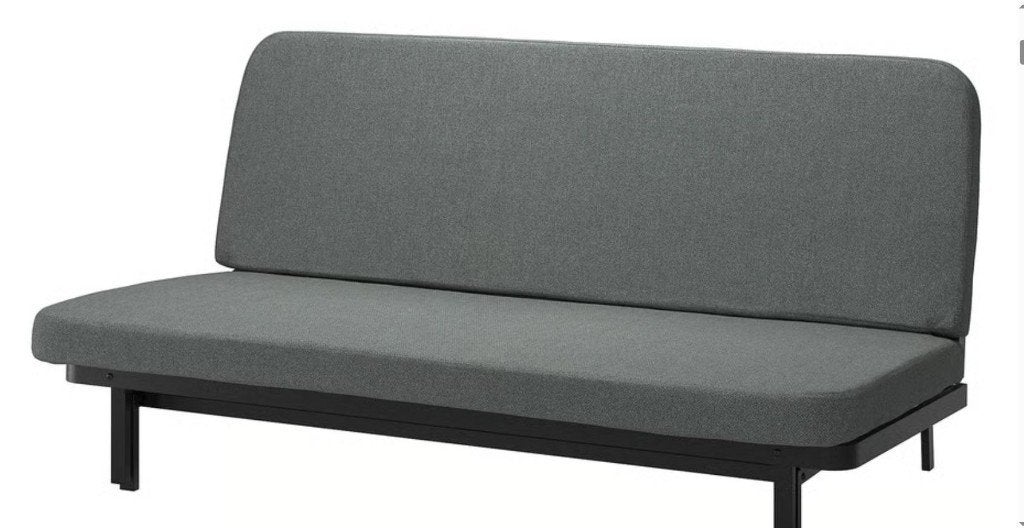 3 zits slaapbank Nyhamn, 100 cm, Gris, Comme neuf, Enlèvement