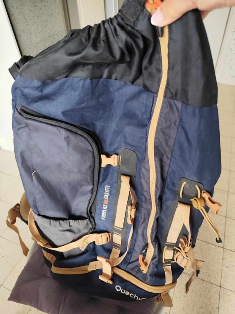 Sac à dos, Ophalen