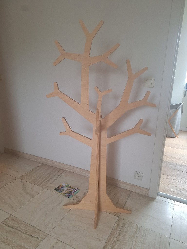 Houten boom kinderkamer, Enfants & Bébés, Chambre d'enfant | Aménagement & Décoration, Enlèvement, Comme neuf, Portemanteau