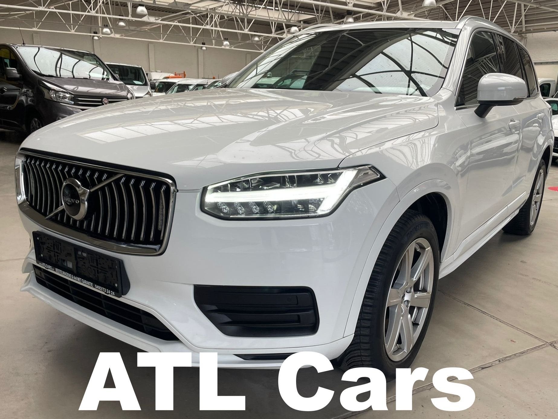 Volvo XC90 2.0 Benzine | 1ste eig. | Automaat | Ex-Overheid, Auto's, Gebruikt, 4 cilinders, 1969 cc, Wit